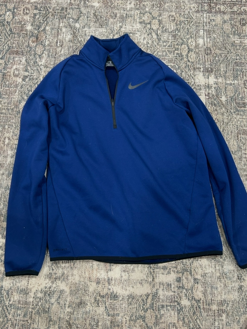 Nike Men’s Royal Blue Half-Zip Performance Jacket